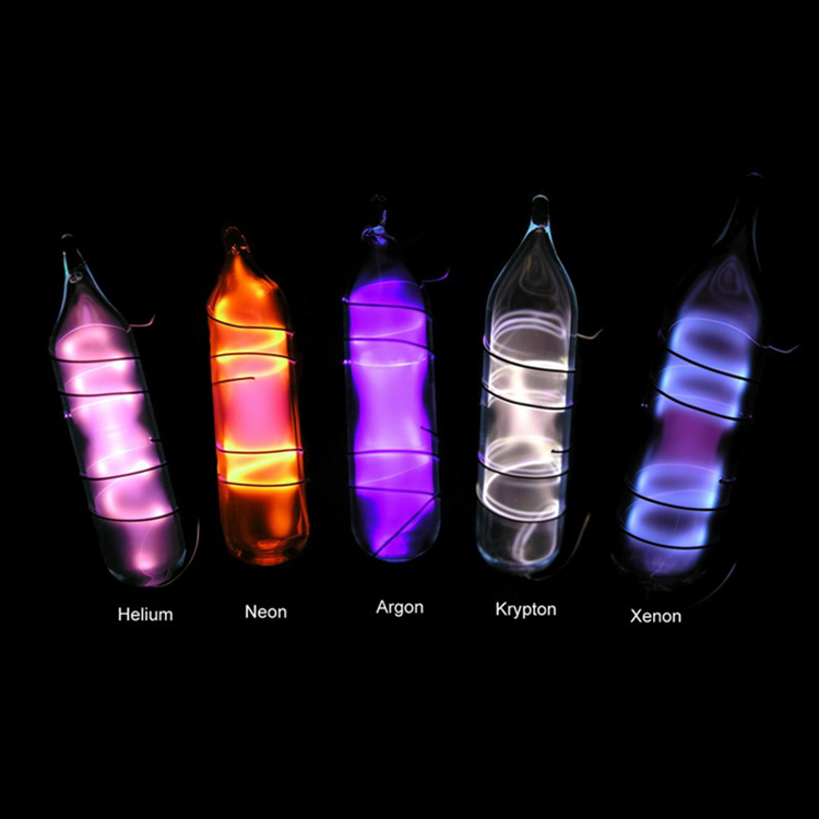 六种稀有气体会发光的